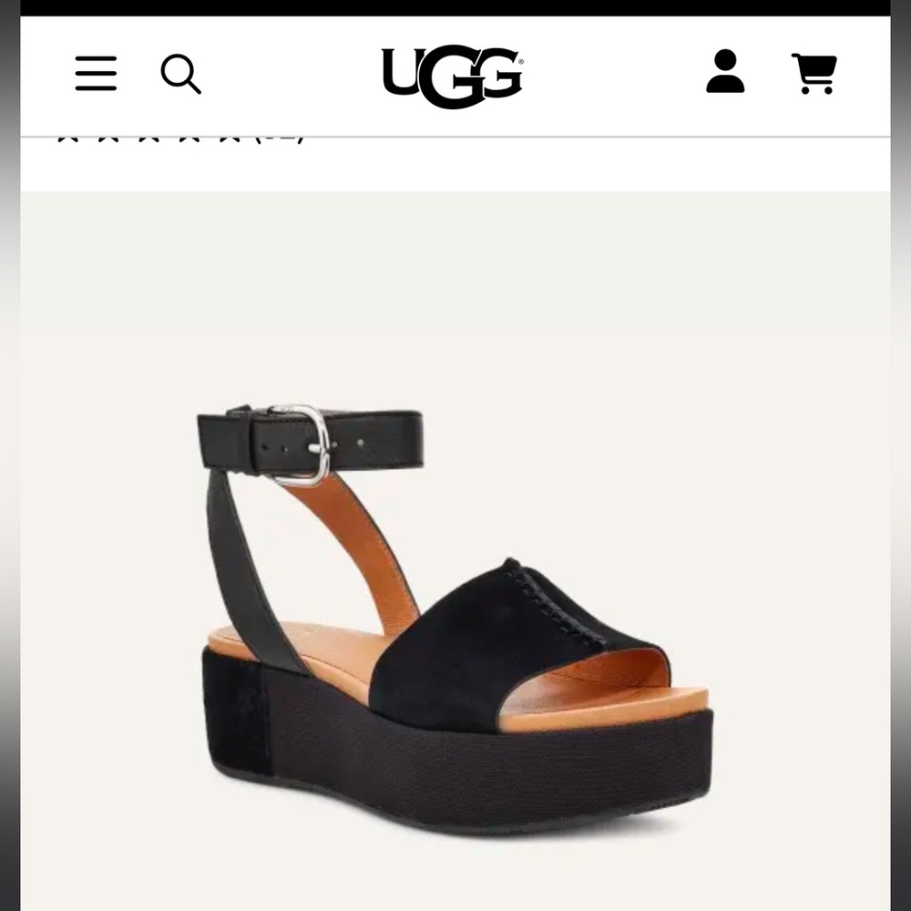 Preowned UGG Women s Chapala Sandal Black size 9